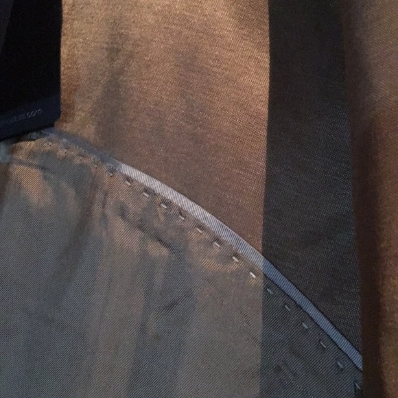 MASSIMO DUTTI WELL TAILORED SATIN MOTO VEST - Picture 6 of 8